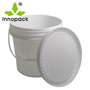 Cubo de Embalaje Innopack de 15L, Blanco, de PP Reciclable, de Grado Alimenticio, con Tapa, para Aceite, Pintura y Otros Líquidos - Product Image 3