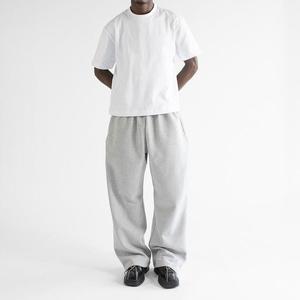 Pantaloni Sportivi Jogger Casual da Uomo in Felpa di Cotone 100% Lavaggio Acido a Gamba Dritta e Larga di Alta Qualità senza Marchio con Logo Personalizzato - Product Image 5