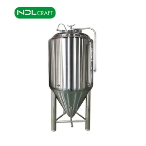 Edelstahl Fermenter 2 bbl Mantel Tank konischer Bier fermenter