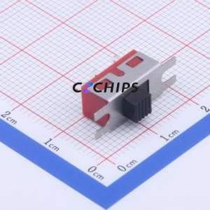 SS-12D16L3R Slide Switch Through hole Component (THT) Switch Single Pole Double Throw Rectangle Pin Header PC Pin 12.9mm - Product Image 1