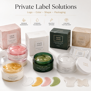 Parches <span class=keywords><strong>de</strong></span> <span class=keywords><strong>Gel</strong></span> para Ojos Orgánicos Personalizados con Ácido Hialurónico y Cafeína para Cuidado Nocturno, Mascarillas <span class=keywords><strong>de</strong></span> Ojos <span class=keywords><strong>de</strong></span> Celebridades, Cuidado para Ojos Secos, Marca Privada - Product Image 3