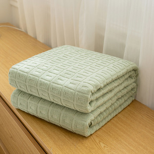 Couverture de serviette de sieste en pur coton de style <span class=keywords><strong>ancien</strong></span> simple et double couverture fraîche d'été - Product Image 2