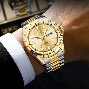 POEDAGAR 959 2024 orologio al quarzo di lusso da uomo uomo orologio luminoso impermeabile orologio orologio in acciaio inossidabile orologio personalizzato - Product Image 5