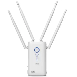 AC 1200Mbps 장거리 듀얼 밴드 듀얼 기가비트 2.4G 5G 무선 와이파이 3 1 모드 리피터 AP 라우터