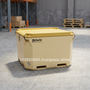 Contenedor Aislado de 1000L para Transporte de Alimentos y Transporte con Temperatura Controlada, Contenedor de Envío Aislado de Alta Resistencia de 1000L - Product Image 3