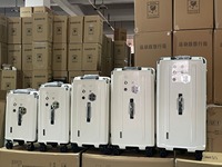 Maletas de Viaje con Ruedas YKK Airwheel, Maletas de 32 y 28 Pulgadas para Viajar