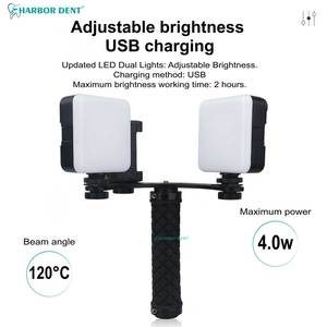Precio al por mayor Lámpara de mano dental portátil Luz de llenado de tiro <span class=keywords><strong>oral</strong></span> Flash de teléfono Soporte de cámara dental Selfie Stick - Product Image 5