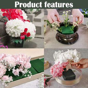 Mousse florale en mousse, bloc de mousse florale, Arrangement de fleurs, bloc d'argile, éponge <span class=keywords><strong>verte</strong></span> absorbante - Product Image 4