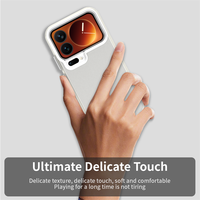 Coque de téléphone légère anti-chute et anti-rayures, cadre souple ajustement précis sensation agréable au toucher finition mate pour Redmi Turbo 5/Note 15