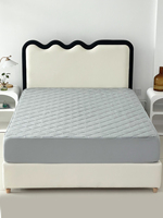 100% polyester vente en gros usine matelassé Premium doux respirant couvre-matelas imperméable lavable protège-matelas