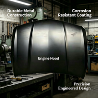 Capot moteur en aluminium sur mesure de fabrication chinoise fiable, pièces de carrosserie automobile professionnelles de qualité supérieure pour Cadillac XTS