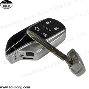 Precio de fábrica 4 botones Car Smart <span class=keywords><strong>Remote</strong></span> Case Car <span class=keywords><strong>Key</strong></span> para 2014 2015 2016 Maserati - Product Image 5