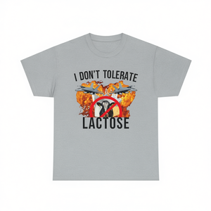 Camiseta para Intolerantes a la Lactosa, Camiseta con Meme Divertido, Humor Incómodo, Regalo de Broma Inapropado, Camisetas Divertidas - Product Image 2