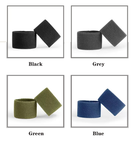 Correas elásticas de nailon Keeper Cinturón elástico Anillo de bucle Clip Gancho Abrazadera trasera para Keeper Jeans Cinturón Correas - Product Image 6