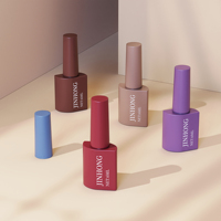 Flacon vide de 6 ml pour gel de construction ou huile à cuticules, personnalisable, avec pinceau – Créez votre propre flacon de vernis à ongles