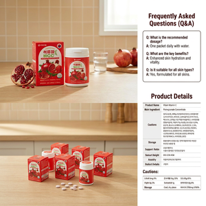 Tabletas de Vitamina C de Granada Madeus 100mg, Sabor Dulce y Afrutado, Suplemento para la Salud y Belleza Interior, Blanqueamiento de la Piel, 120g, Botella Morada - Product Image 2
