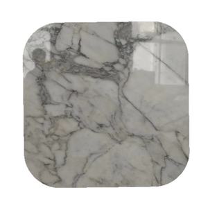 Pierre de marbre blanche Arabescato polie d'<span class=keywords><strong>Italie</strong></span> naturelle directe d'usine pour la pierre de mur - Product Image 4