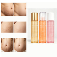Huile anti-vergetures personnalisée, élimine les cicatrices et les rides, absorption rapide, huile corporelle raffermissante, réparation de la peau, huile nourrissante hydratante pour massage