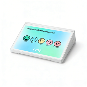 SmileyRate Mutlu mu, üzgün mü değerlendirme sistemi Tezgah Üstü 10.1 inç Memnuniyet Oranı Müşteri Geri Bildirimi Toplama Aracı (Yazılımla birlikte) - Product Image 1