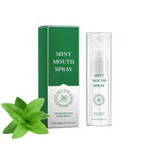 Spray Rinfrescante per l'Alito al Menta Piperita Personalizzato, Ingredienti Naturali, Fragranza Duratura, Prodotto per l'Igiene Orale - Product Image 2