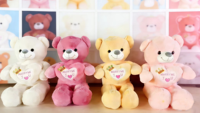 Ours en peluche géant personnalisé Fat Bear, jouet en peluche, couverture de mariage, coton PP, finition lavée avec vernis UV et doublure en maille
