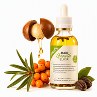 Huile de croissance capillaire 100% naturelle à marque privée, sérum à la menthe et au romarin pour renforcer le cuir chevelu, huile de romarin pour la croissance des cheveux