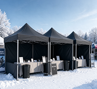 Tente de salon professionnelle robuste avec structure en acier, pavillon de marketing pour événements