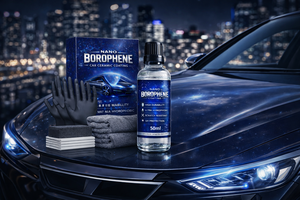 GRAPHONEXBorophene Pro Revestimiento Cerámico Nano para Autos Enriquecido con Boro 50ml |   Ultra Hidrofóbico, Resistente a los Arañazos, Protección UV, 10 Años - Product Image 2