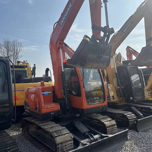 Excavatrice d'occasion Doosan dx75 de 8 tonnes, mini-excavatrice d'occasion Doosan 55 60 75 avec EPA/CE - Product Image 1