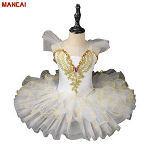 Falda hinchada <span class=keywords><strong>de</strong></span> tutú del lago <span class=keywords><strong>de</strong></span> los cisnes para niños, disfraz <span class=keywords><strong>de</strong></span> actuación <span class=keywords><strong>de</strong></span> princesa bailarina para niños, vestido <span class=keywords><strong>de</strong></span> baile <span class=keywords><strong>de</strong></span> tutú <span class=keywords><strong>de</strong></span> <span class=keywords><strong>Ballet</strong></span> para niña <span class=keywords><strong>de</strong></span> Halloween - Product Image 2