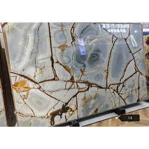 Dalle de granit quartzite <span class=keywords><strong>bleu</strong></span> naturel de luxe, <span class=keywords><strong>Louise</strong></span> Fusion Moon Blue, Brazil Blue Roma Marble - Product Image 4