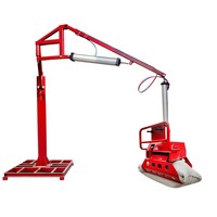 Grue mécanique pneumatique avec bras mécanique assisté pour le chargement de riz, d'engrais, de ciment et de fourrage