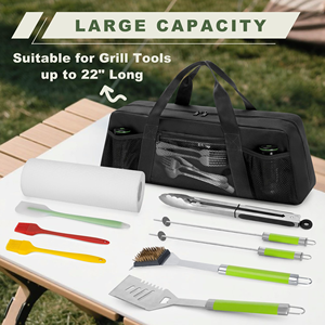 Sac de rangement pour ustensiles de barbecue Oxford pour les grillades en extérieur - Product Image 2