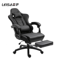 Bon marché, mobilier de bureau pour jeux de course DOWINX, siège de jeu pivotant ergonomique avec logo personnalisé, fauteuil de jeu Silla avec assise épaisse