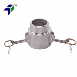 Acoplamientos Camlock de manguera de alta calidad en aluminio/latón/PP/PA/acero inoxidable con tipos A, B, C, D, E, F, DC, DP en varios tamaños - Product Image 2