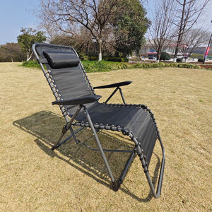 كرسي قابل للطي جديد للترفيه في الهواء الطلق قابل للتعديل للجلوس والكذب ثنائي الاستخدام أنبوب صلب تسلا قابل للطي - Product Image 3