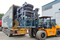 Remorque de chargement de bois de forêt tractée par tracteur ZM1002