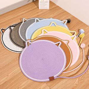 Mèo Nguồn Cung Cấp Bện Bông Sợi Dây Thừng Scratcher Phần Còn lại Giường Mèo Cây & Mèo Scratcher Hội Đồng Quản Trị - Product Image 1