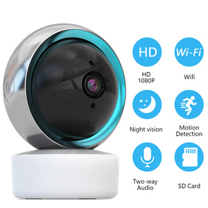 TUYA 1080p Home Smart HD Sistema <span class=keywords><strong>de</strong></span> CCTV inalámbrico 360 ° Monitor <span class=keywords><strong>de</strong></span> bebé Wifi Ptz Cámara Cloud Data CMOS Network Security <span class=keywords><strong>Camara</strong></span> - Product Image 4