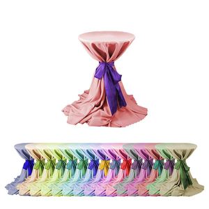 China 120 <b>Round</b> <b>Table</b> Cloth Custom Logo Polyester Fabric Rectangle <b>Tablecloth</b> <b>for</b> Event - Product Image 3