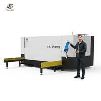 Machine de découpe laser à table unique 3015 2000W 3000W 6000W, découpeuse laser à plateforme unique avec système de dépoussiérage intégré