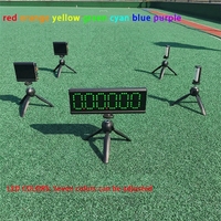 Système de chronométrage automatique par induction infrarouge GANXIN pour l'athlétisme en plein air, kit de chronométrage laser sans fil pour la course à pied et les sprints