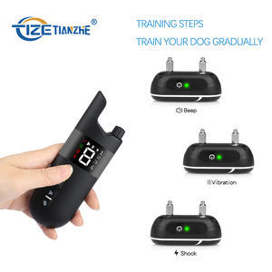 Mazon Preferred-<span class=keywords><strong>Collar</strong></span> de adiestramiento eléctrico para perros, con Control remoto <span class=keywords><strong>collar</strong></span>ín, recargable, impermeable, 2000ft, para 4 perros - Product Image 5