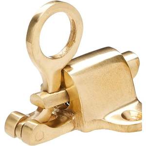 Cricchetto per lampada da poppa in ottone lucido - Product Image 3