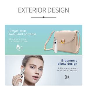 Extracteur de points noirs rechargeable professionnel avec 5 embouts pour l'<span class=keywords><strong>extraction</strong></span> des comédons et le nettoyage des pores, outil de beauté portable - Product Image 6
