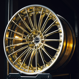 Rines Forjados de 2 Piezas de 18 19 20 21 22 24 26 Pulgadas para <span class=keywords><strong>Ferrari</strong></span> 296 <span class=keywords><strong>488</strong></span> FF 458 GTC4 575M F430 F40 360 F360 F12 GTS Spider Dodge - Product Image 2