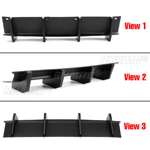 Nuevo Difusor de Parachoques Trasero para Coche, Alerón Tipo Aleta de Tiburón, Divisor para Dodge Challenger 2015-2022, Deflector de Chasis Trasero - Product Image 2