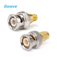 Adaptateur RF en acier inoxydable à onde millimétrique haute fréquence BNC vers SMA pour DC-4GHz