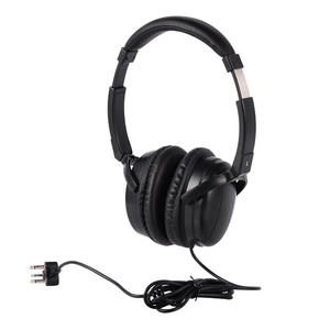 Casque à réduction de bruit active avec prise ARINC C2 pour les passagers de classe affaires des avions Boeing et Airbus - Product Image 3