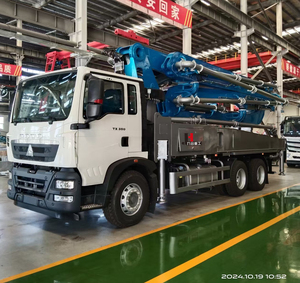 38m 43m China Concrete Pump Truck Factory Concrete Boom Pump Truck Truck-Mounted Concrete Pump With High Quality for Sale - Product Image 2